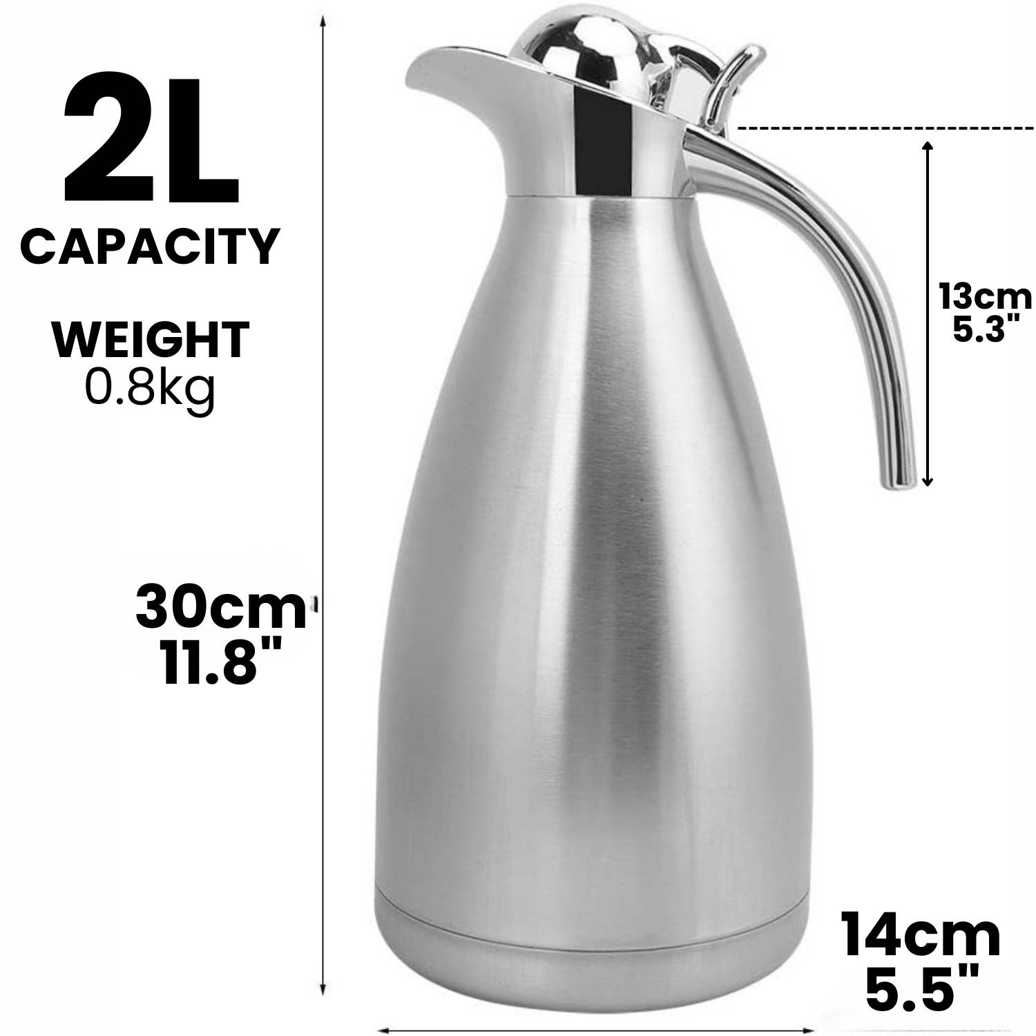 Vacuum Thermos Flask Jug: image 4