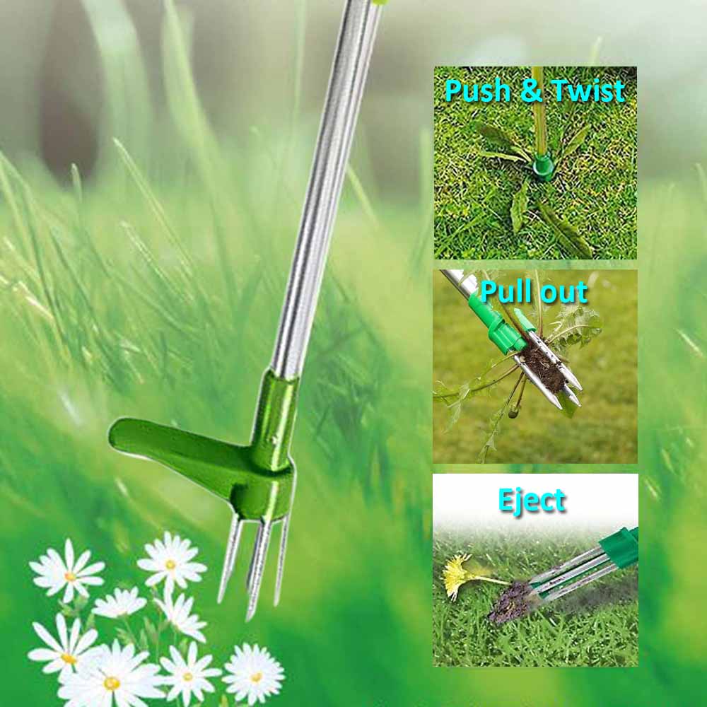 portable aluminum weed puller
