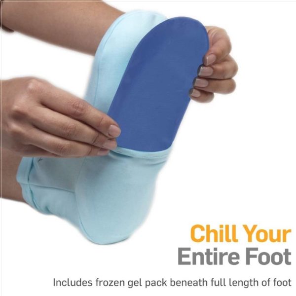 buy foot pain cold gel socks